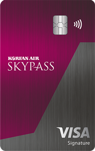 Skypass Select visa signature card art